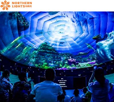 China Proyección inmersiva Teatro domo Proyector holográfico para decoración de hoteles en venta