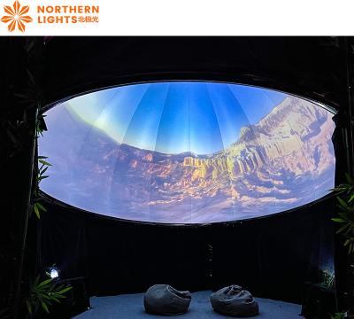 China 3200 Lumens 360 Immersive Projection Cinema Dome Projection System for sale