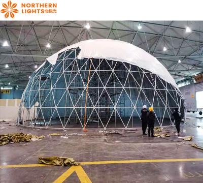 China Northern Lights Dome Projection Simulator Cinema Experiência Imersiva à venda