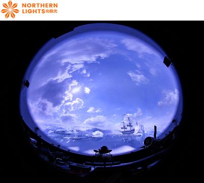 China Proyector de planetario inflable de 360 grados 3200 lúmenes Proyector de cúpula de planetario en venta