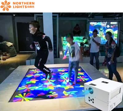 China Naughty Castle Interactive Trampoline Game 3500 Lumens 110V-250V for sale