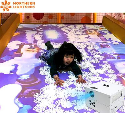 China Children'S Park Interactive Games Projector Slide Game Interactive Projector for sale