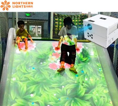 China Indoor Naughty Fort Interactive Gaming Projector System Resolução 1024*768 à venda
