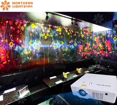 Cina 3200 Lumens Proiettore interattivo per pareti Proiezione immersiva per pareti Decorazione KTV in vendita