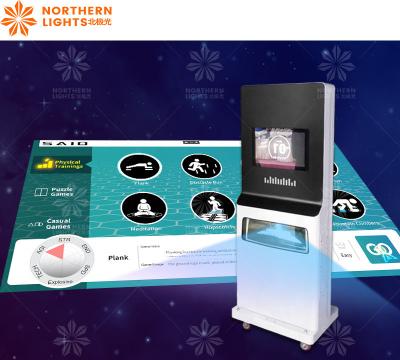 中国 Northern Lights Floor Interactive Projection Mobile Projector For Amusement 販売のため