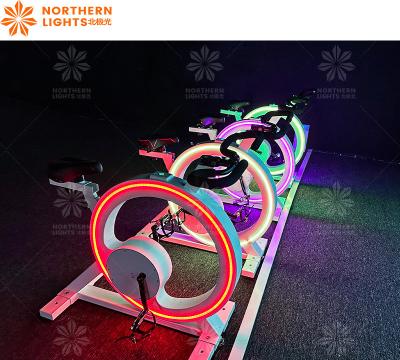 China Northern Lights Racing Bike Simulator Game Machine Racing Projection à venda