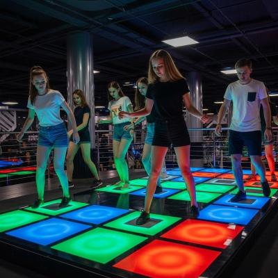 China Interactive LED Floor Games - Ultimate Immersive Gaming Experience for sale