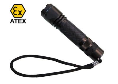China Portable Instrnicially Safe Explosion Proof LED Flashlight Black Torch Torch Light for sale