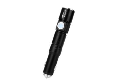 China 3W 350Lm Usb Rechargeable Torch Light 1~3.5 H Working Time 150m Lighting Distance for sale