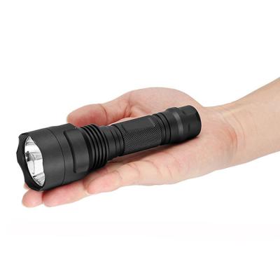 China IP67 Waterproof Tactical Led Torch 200 M Irradiation Distance 45*145 Mm for sale