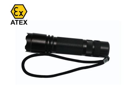 China Anti - Explosive Security Torch Light / Pocket Flashlight Led Torch 100 Luminous for sale