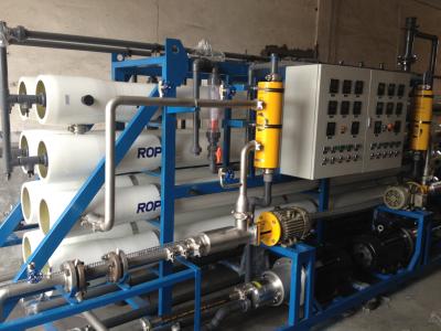 China Semi Control Seawater Reverse Osmosis Desalination Plant 10000LPH for sale