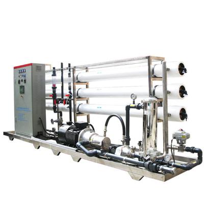 China 3.3kw Seawater Reverse Osmosis Desalination Plant on land 75% Recovery for sale