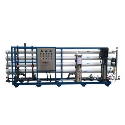 China PLC Brackish Water Treatment System , UPVC Brackish Water Desalination Plant for sale
