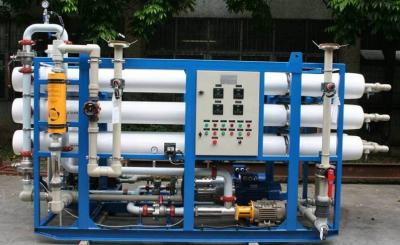 China ISO 8000LPH Seawater Reverse Osmosis Desalination Plant for sale