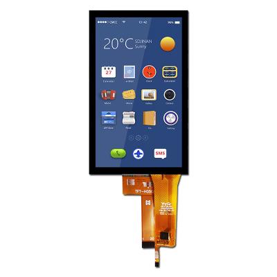 China o painel vertical TFT de múltiplos propósitos de 480x854 MIPI LCD indica o monitor de um Pcap de 5 polegadas à venda