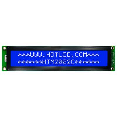 中国 実用的な20x2 LCDの特性モジュール、黄色緑STN LCDモジュールHTM2002C 販売のため