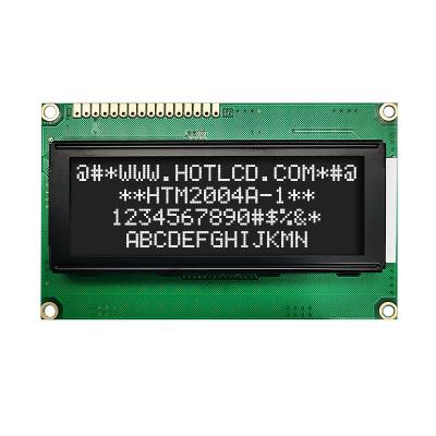 China Pantalla LCD 20x4 5x8 del carácter de la instrumentación con el cursor HTM-2004A en venta