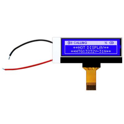 China Industrial 132x32 COG LCD Module ST7567R Positive Transflective HTG13232Y for sale