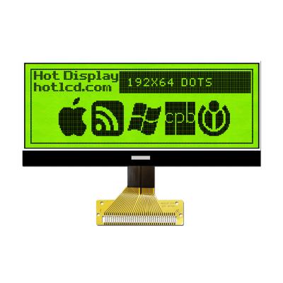China 192X64 36PIN LCD Graphic Module , IST3020 Chip On Glass Display HTG19264A for sale