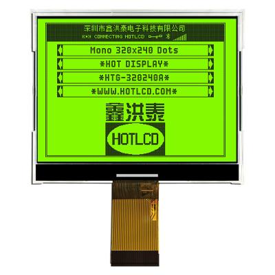 China SPI Graphic COG LCD Module 320x240 ST75320 FSTN Display Positive Transflective HTG320240A for sale