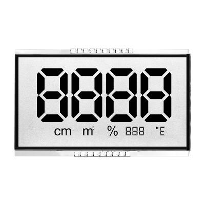 China Semi Transparent Segment LCD Display For Gas Tank Safety Detector for sale