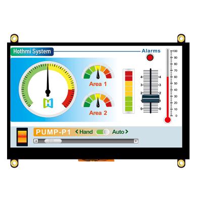 China 7 Inch For HDMI Signal TFT Display 1024x600 For Raspberry Use Pcap Monitor for sale