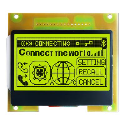 China 128X64 LCD Graphic Display Module S6B0724 Driver STN YG Display for sale