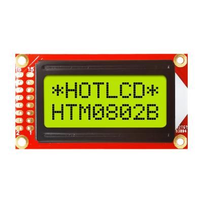 China 8x2 Character LCD | STN+ Yellow/Green Display with Yellow/Green Side Backlight Arduino en venta
