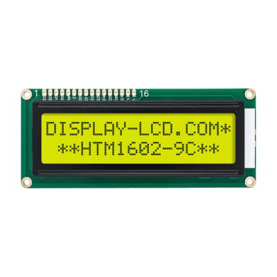 中国 16x2 Character LCD Display Module STN+Gray Serial With Yellow Green Backlight 販売のため