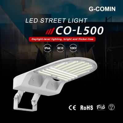 China Luzes de rua conduzidas residenciais 165LM/W IP66 com eficiência clara alta do NEMA à venda