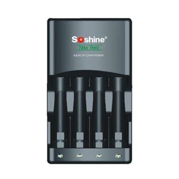 China Soshine U1 1-4 pcs AA/AAA Intelligent Battery Charger With Delta V for 10440, 14500 NiMh / NiCd batteries for sale