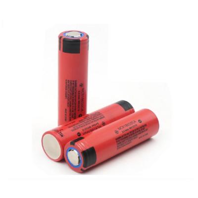 China Sanyo NCR18650GA 3500mAh li-ion battery 3.7V 3500mah High Capacity Flat Top Rechargeable Cells for sale