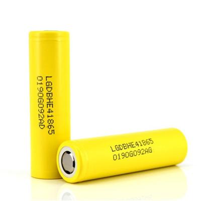 China  HE4 18650 2500mAh rechargeable lithium-ion high drain battery  HE4 2500mAh battery for e-cig mechanical mods for sale