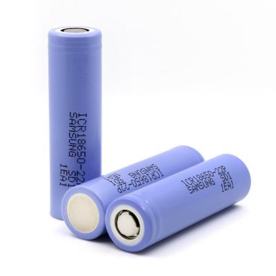 China Samsung ICR18650-22P 2200mAh 3.7V Li-ion Rechargeable Battery for Flashlights, Power Tools, Battery Pack for sale