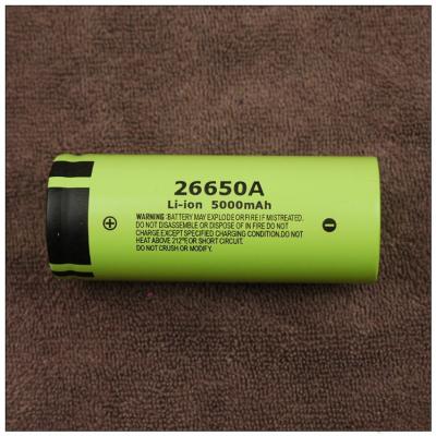 China Original 3.7V Panasonic 26650A 26650 5000mAh Li-ion Rechargeable Battery Max 10A Discharge Battery NCR26650A for sale
