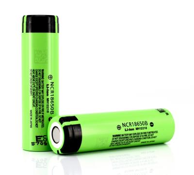 China Ursprüngliche industrielle Batterie 18650 der wieder aufladbaren Lithium-Batterie hoher Kapazität 3.7V Panasonics NCR18650B 3400mah 18650 zu verkaufen