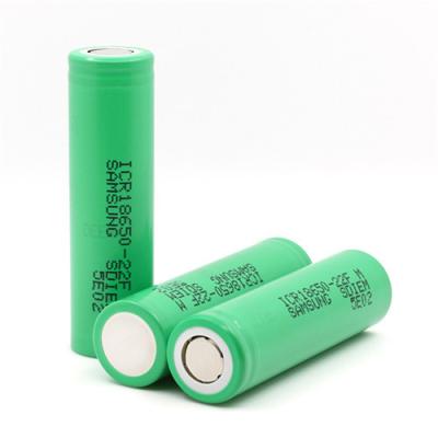 China Wholesale Samsung ICR18650-22FM 2200mah battery Samsung 18650 22F 3.7V ICR 18650 li-ion rechargeable battery for vape for sale