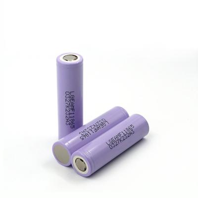 China  MF1 18650 2200mAh 3.7V rechargeable batteries 10A discharge lithium-ion battery cells DAMF11865 2200mah for sale