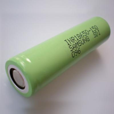 China Authentic Samsung INR18650-15Q 1500mAh 3.7V 18650 15Q 15QM li-ion rechargeable battery 18A high power discharge battery for sale
