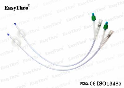 China Fr6 To Fr24 Disposable Urinary Catheter 2 Way 100% Silicone With Balloon Silicone Urology Catheters for sale