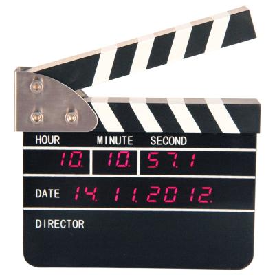 China Reloj negro del tablero de chapaleta de la película de la alarma para la cabecera HY-L017-R en venta
