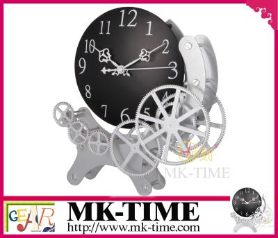China Metal Unusual Olympic Mechanical Gear Clock, MK-TIME for sale