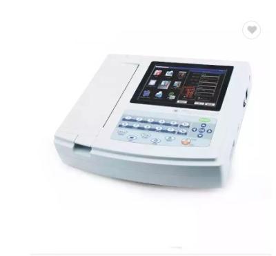 China 12 electrocardiógrafo del ECG del canal de la máquina 12 del canal ECG con CE multi de la lengua en venta