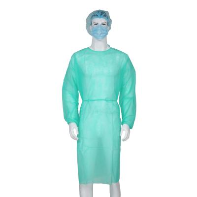 China Non Woven Disposable Isolation Gowns Lint Free Breathable For Hospital for sale