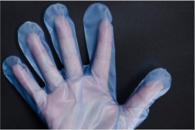 China PE CPE Material Disposable Plastic Gloves Biodegradable For Household for sale