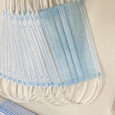 China TYPE IIR Disposable Face Mask Surgical Face Masks Blue Level III for sale