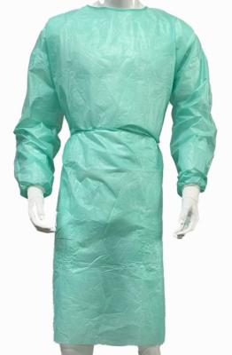 China Green Surgical Gown Non Woven , Disposable Gown For Hospital OEM for sale