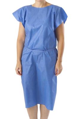 China Sleeveless Disposable Isolation Gowns Waterproof For Hospital Patient for sale