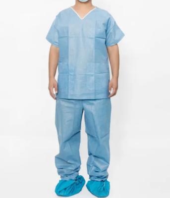 Chine Jetables adaptés aux besoins du client frottent les costumes, ensemble uniforme médical pour l'ODM de salle d'opération à vendre